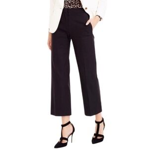 J. Crew Patio Pant in Black size 00 NWT